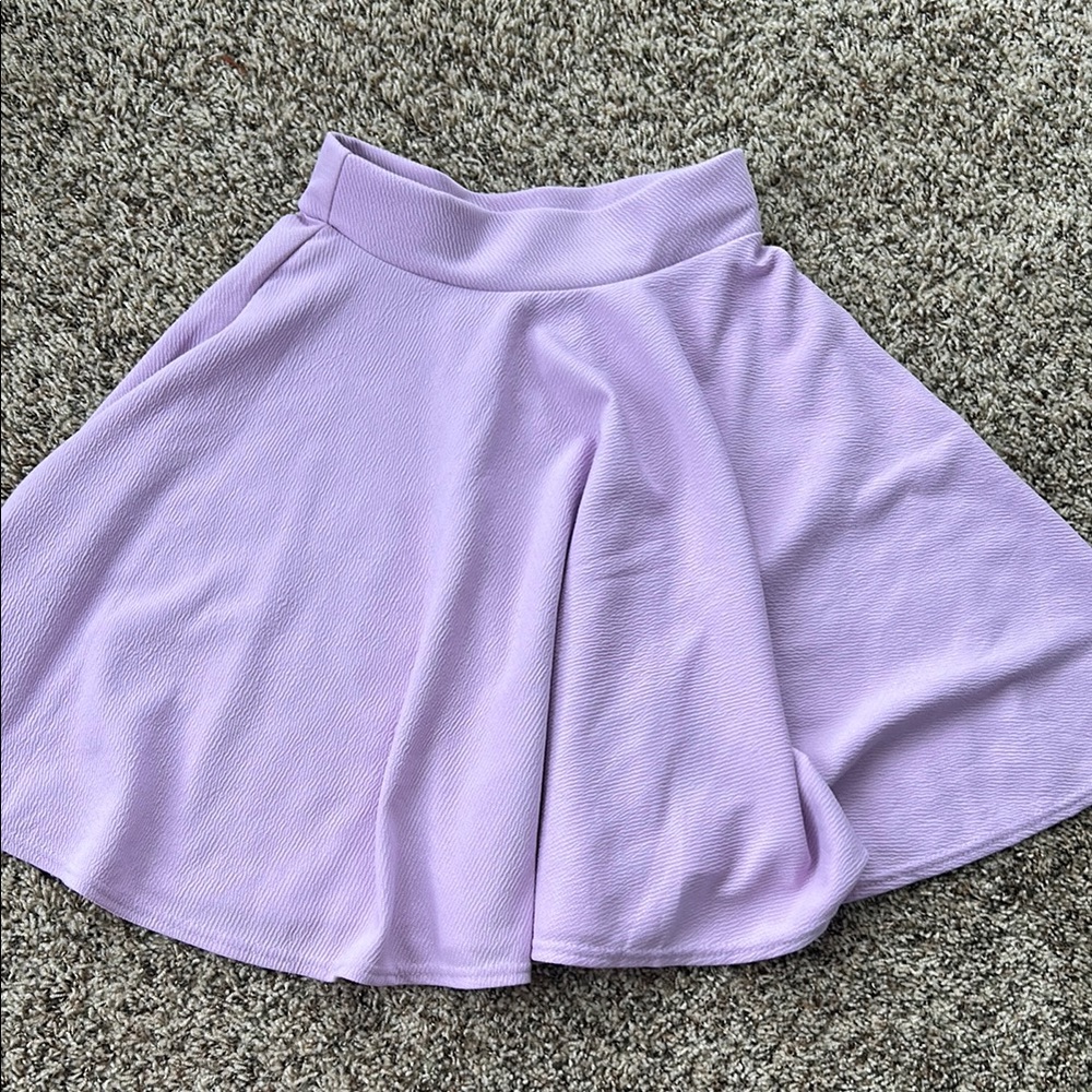 Lilac skater skirt